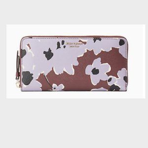 MOTHER DAY MUST - KATE SPADE LARGE WALLET Wildflower